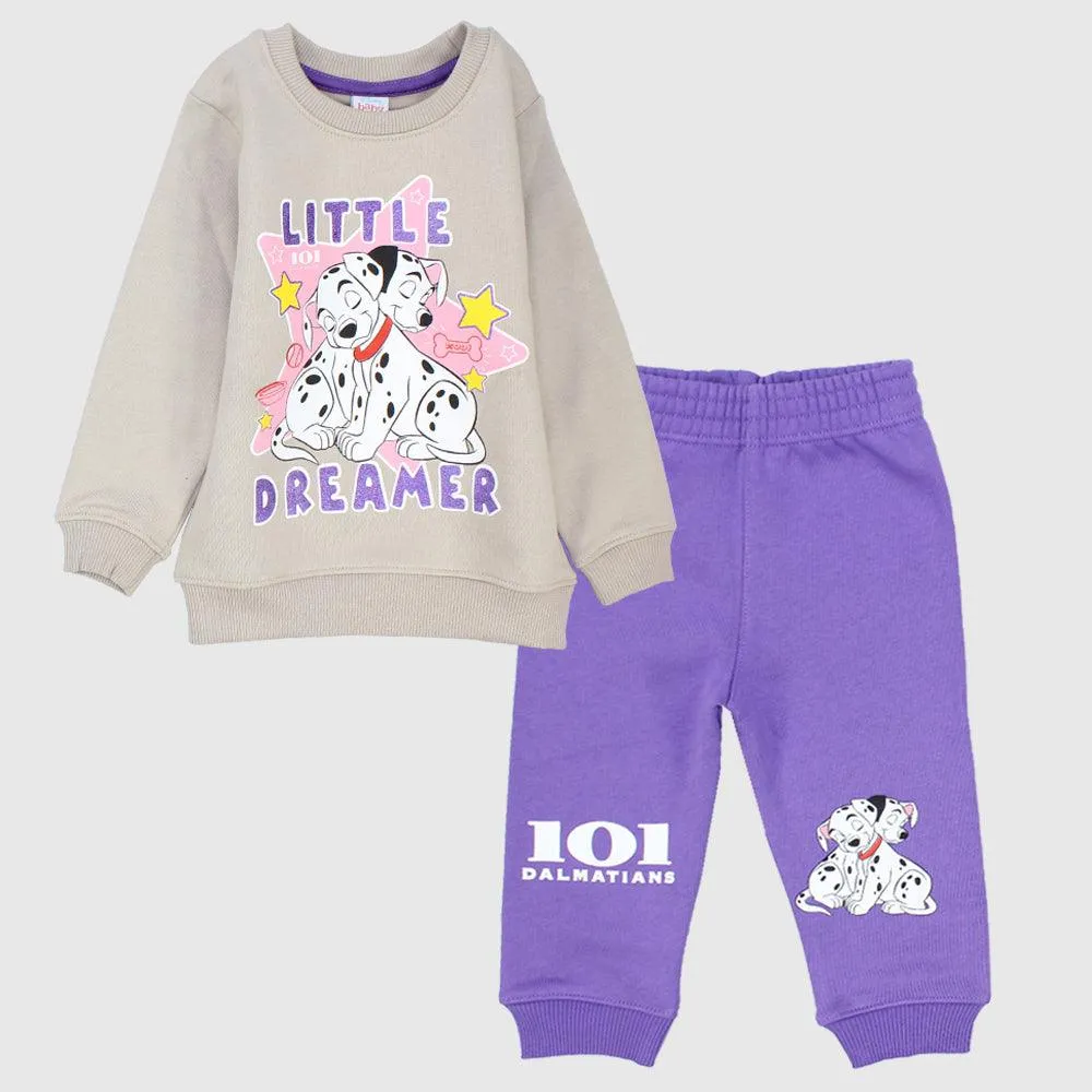 101 Dalmatians Long-Sleeved Fleeced Pajama