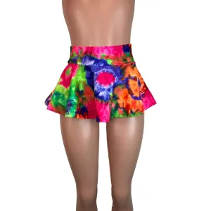 10" Skater Skirt - Tie Dye Groovy