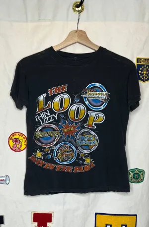 1979 The Loop Day in the Park Santana Journey Molly Hatchet T-Shirt: S