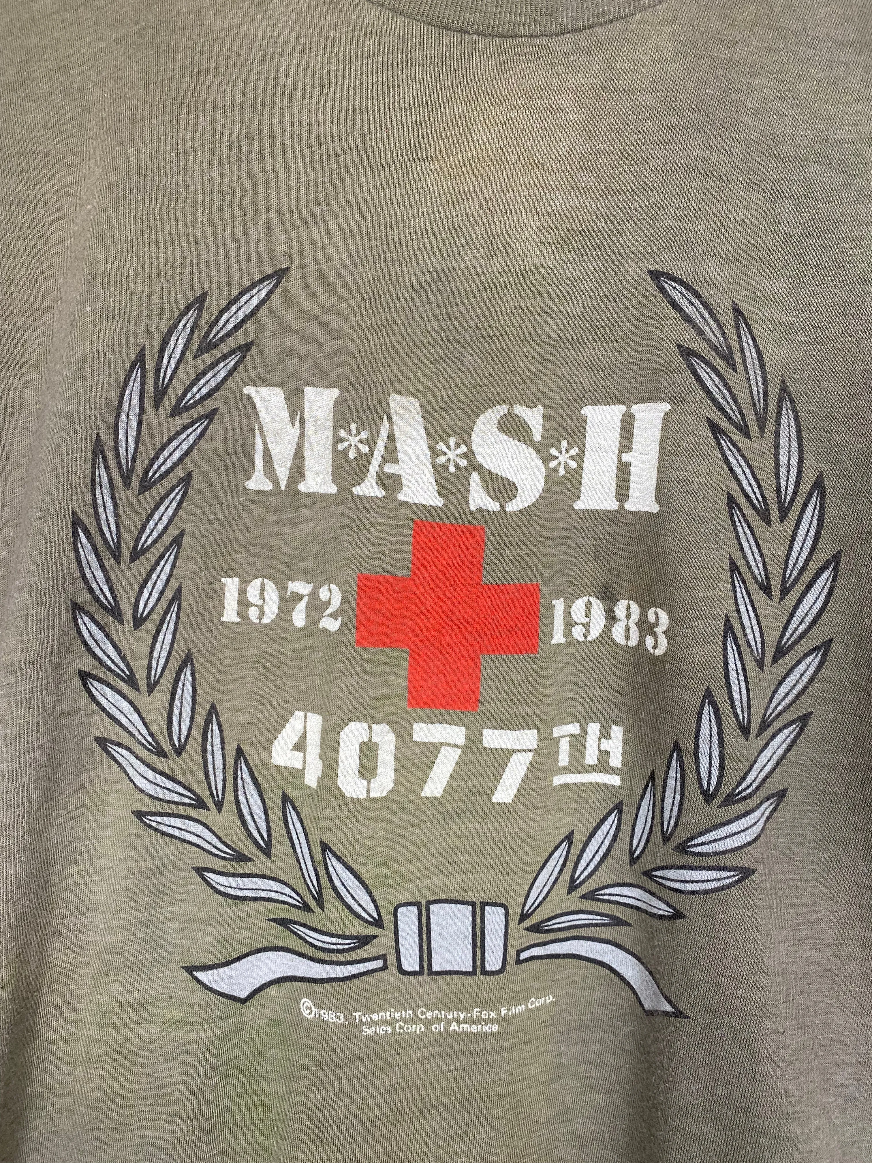 1983 MASH Grey T-Shirt: L