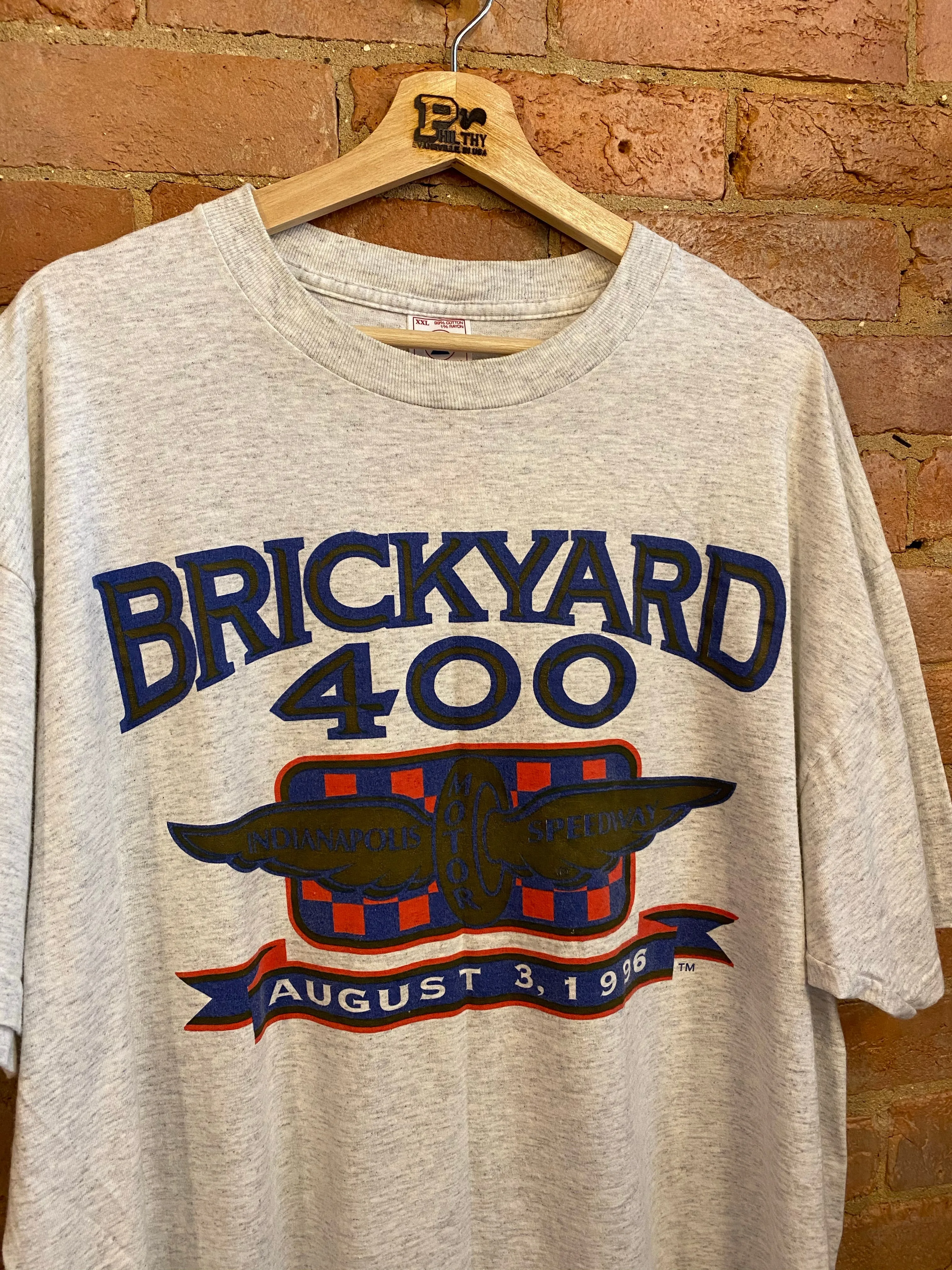 1996 Brickyard 400 T-Shirt: XXL