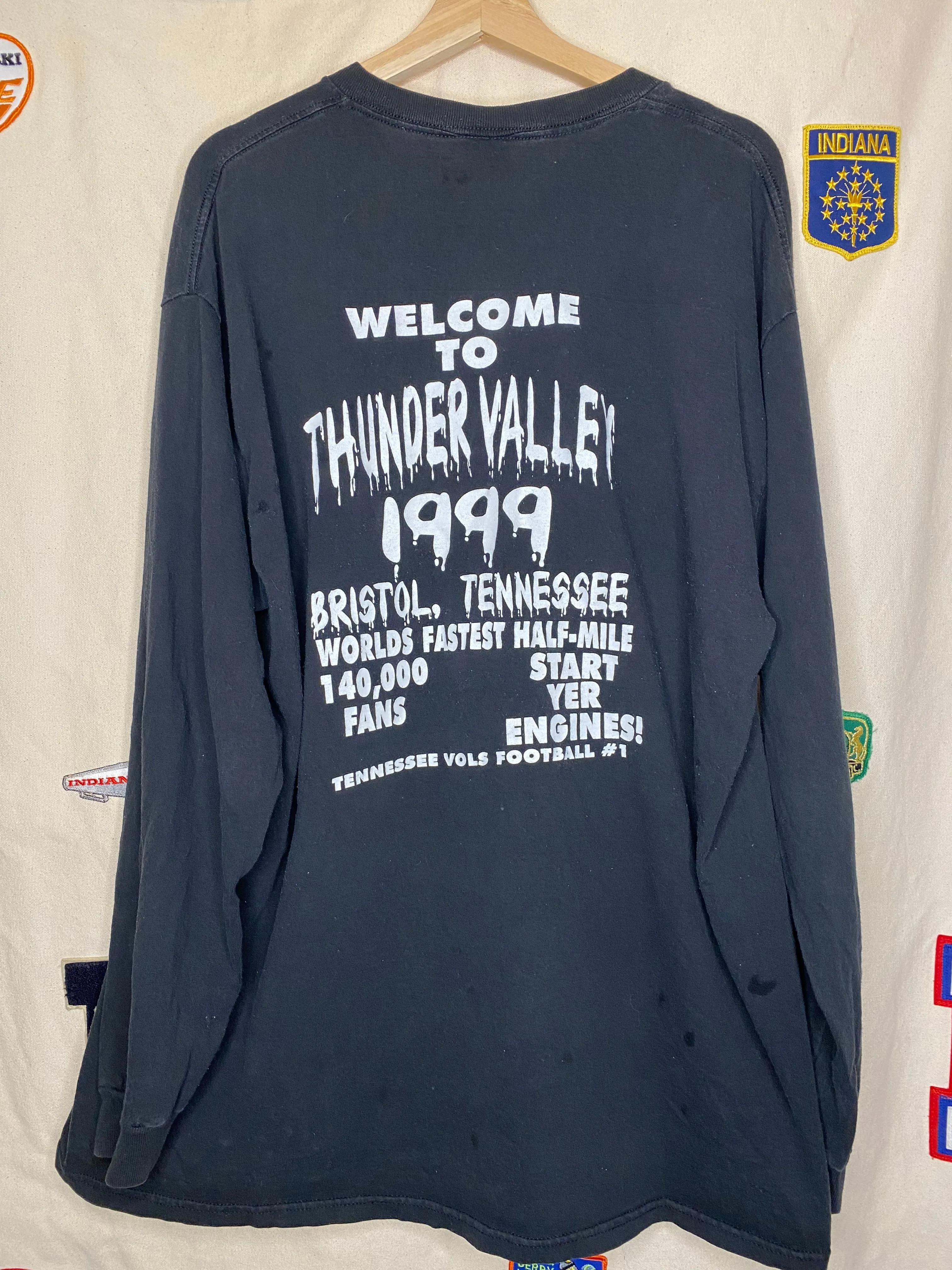 1999 Bristol Tennessee Nascar Long-Sleeve T-Shirt: XL