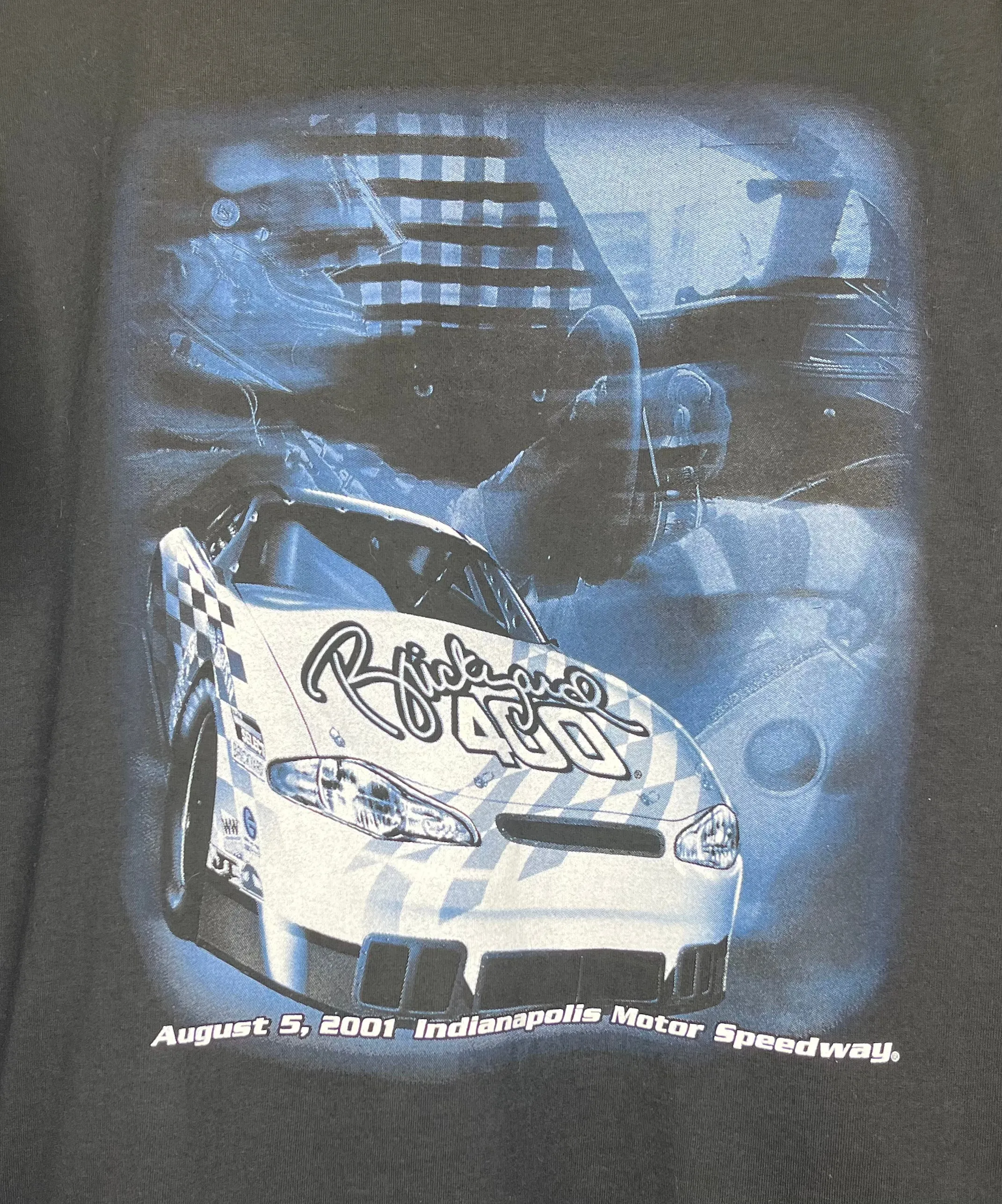 2001 Indianapolis Motor Speedway T-Shirt: L