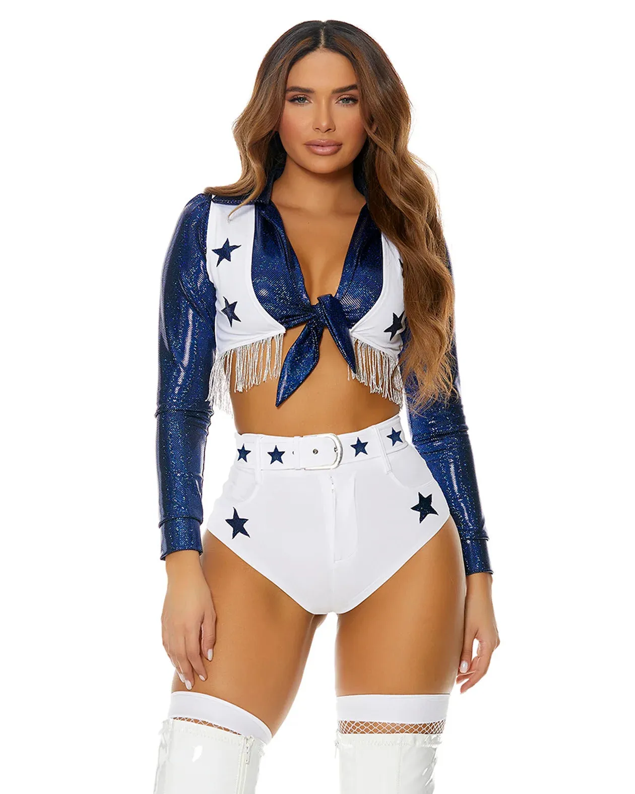 4pc Seeing Stars Cheer Costume