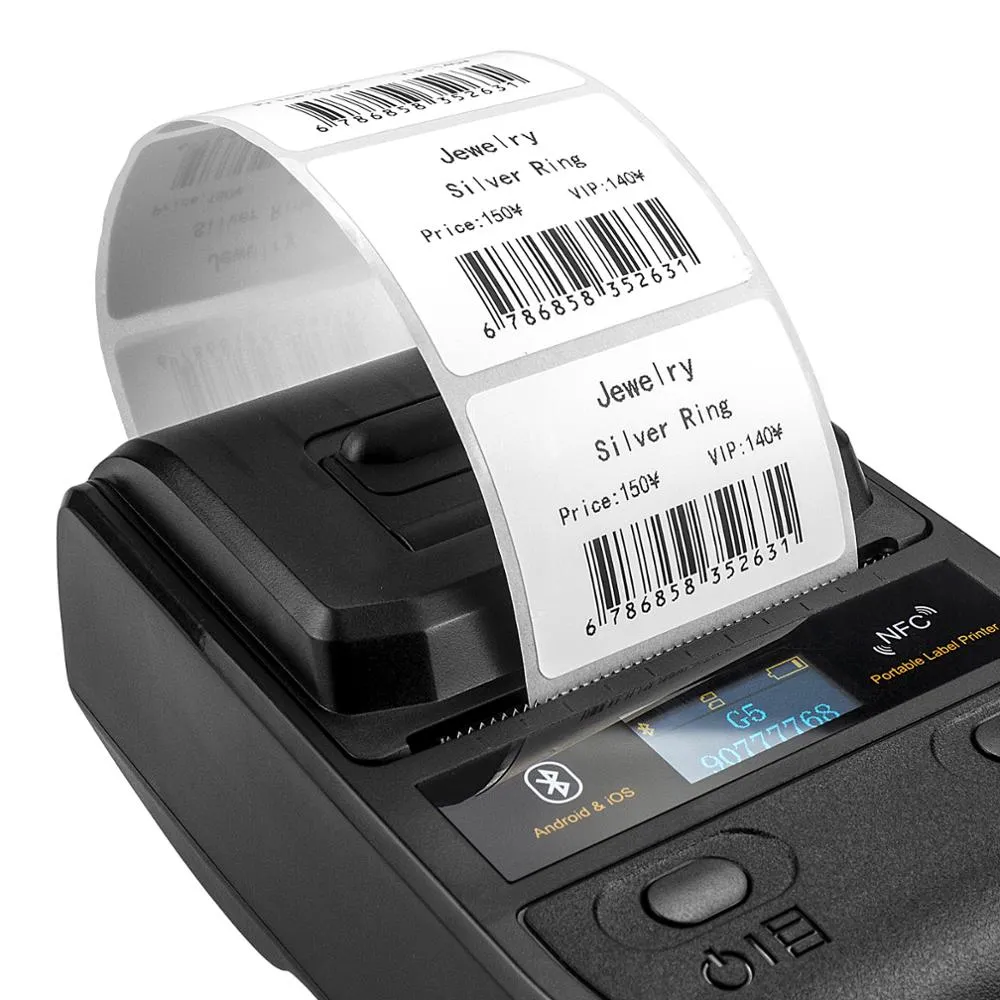 58mm Bluetooth Thermal Label Printer