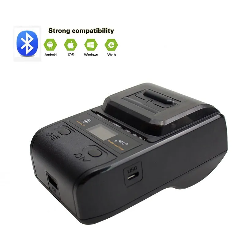 58mm Bluetooth Thermal Label Printer