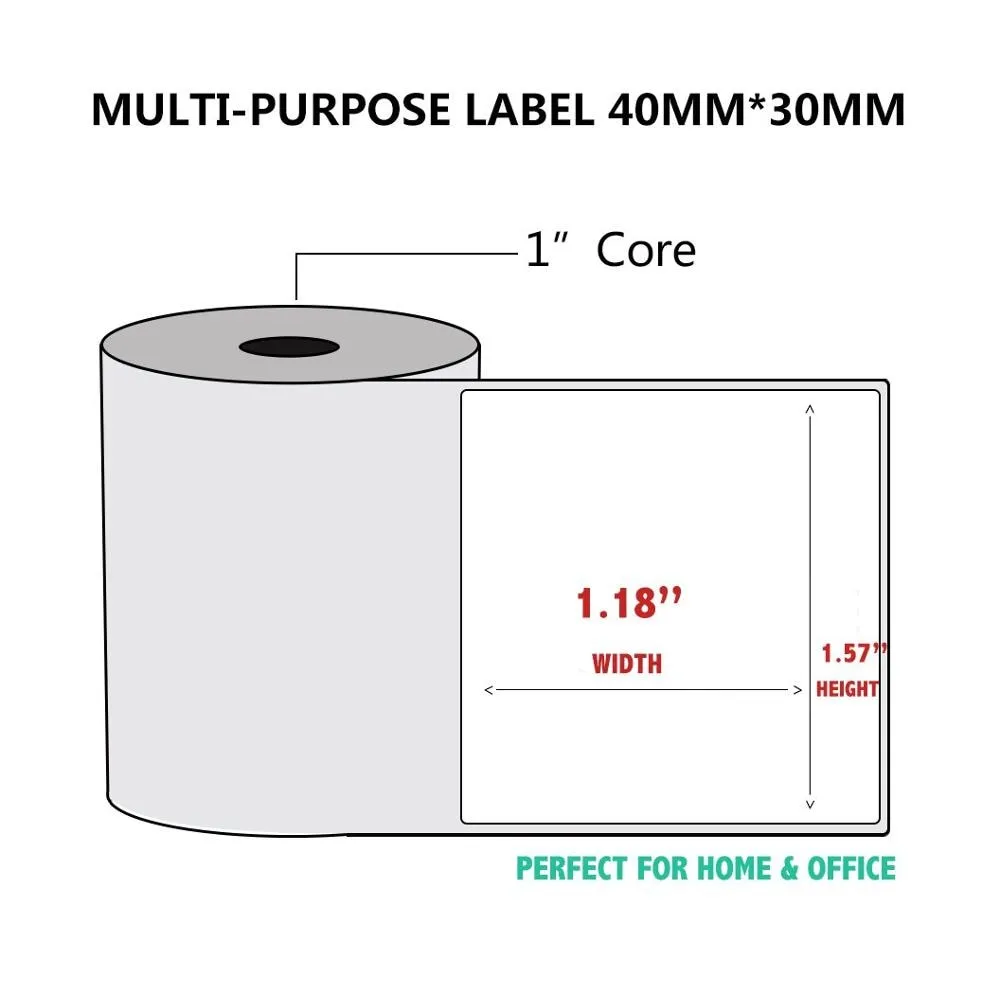 58mm Bluetooth Thermal Label Printer