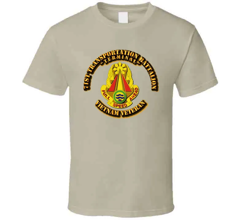 71st Transportation Battalion No SVC Ribbon T Shirt