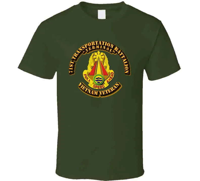 71st Transportation Battalion No SVC Ribbon T Shirt