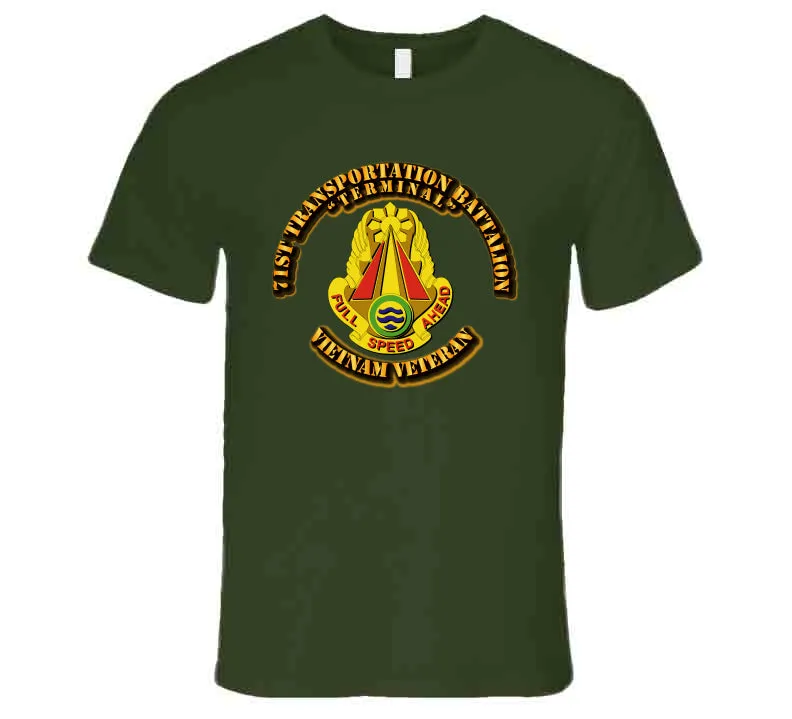 71st Transportation Battalion No SVC Ribbon T Shirt