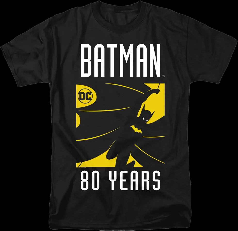 80 Years Batman T-Shirt