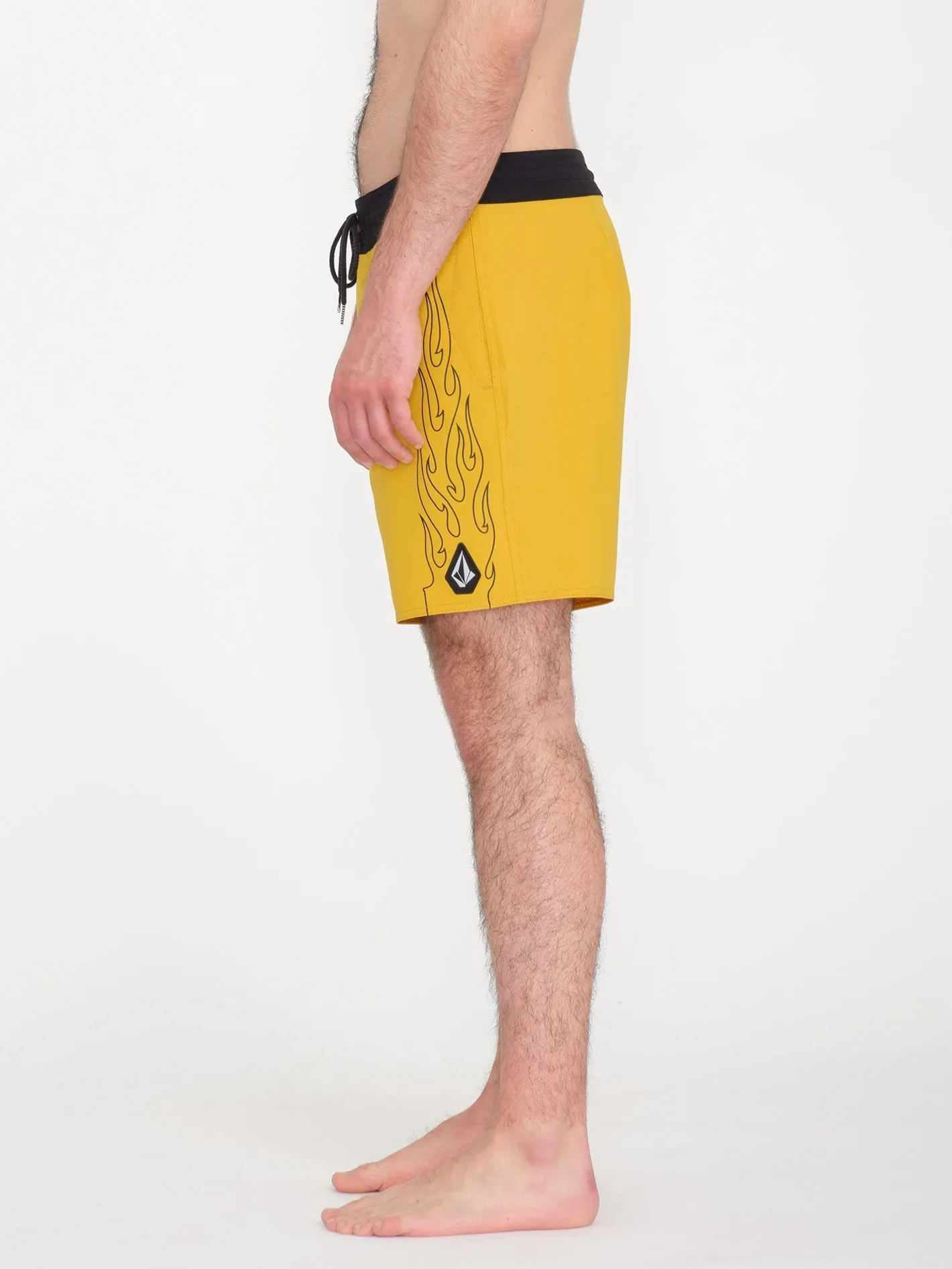 About Time Liberators 17" Boardshort - LEMON