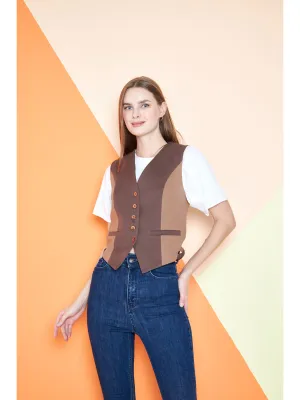 Alessi Brown Vest