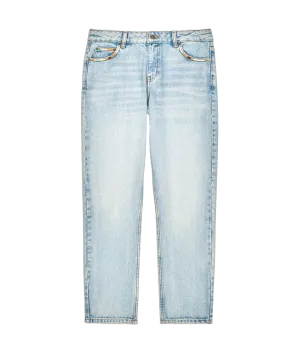 Ankle-grazing Jeans - Bue