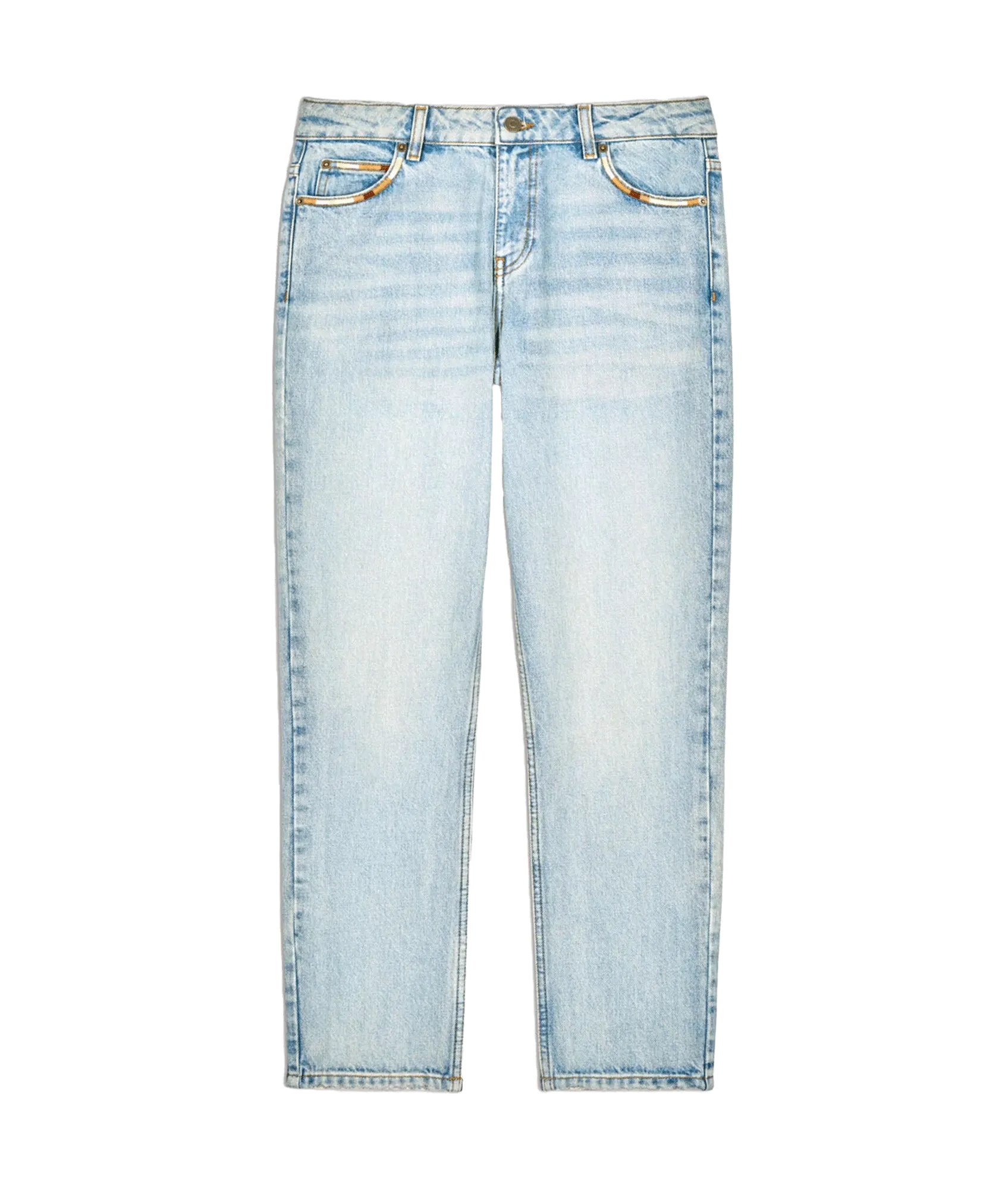 Ankle-grazing Jeans - Bue