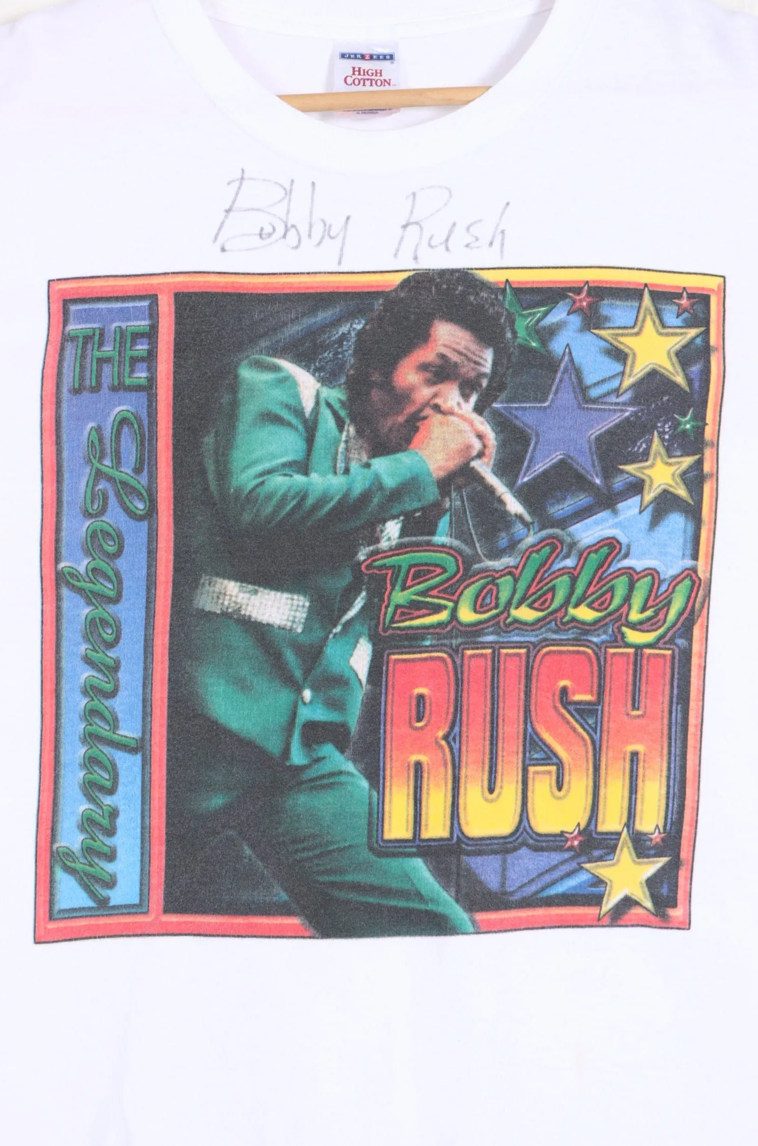 Autographed "The Legendary" Bobby Rush T-Shirt (L)