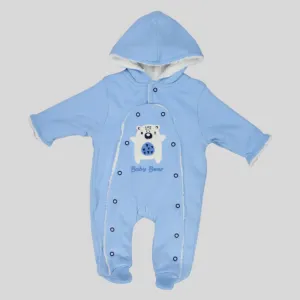 Baby Bear Long-Sleeved Baby Footie