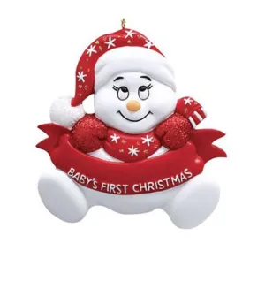 Baby First Red Snowman