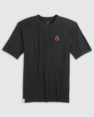 Baltimore Orioles Heathered Spencer Cotton T-Shirt