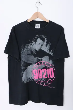 Beverly Hills 90210 Luke Perry 1991 Single Stitch T-Shirt USA Made (L)