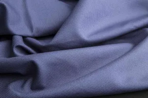 Birdseye Cotton for Suiting - SURA - Blue