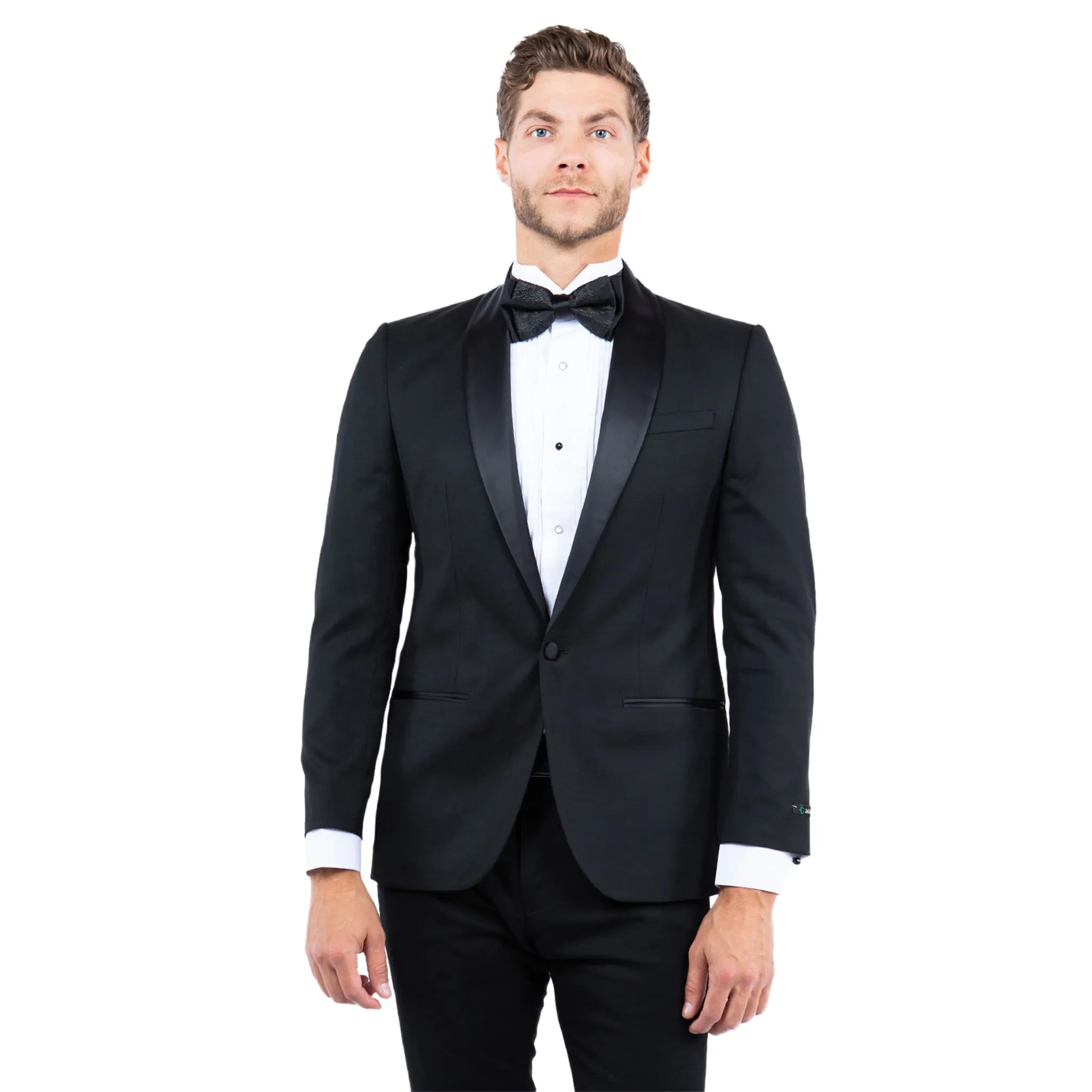 Black Shawl Collar Tuxedo Jacket