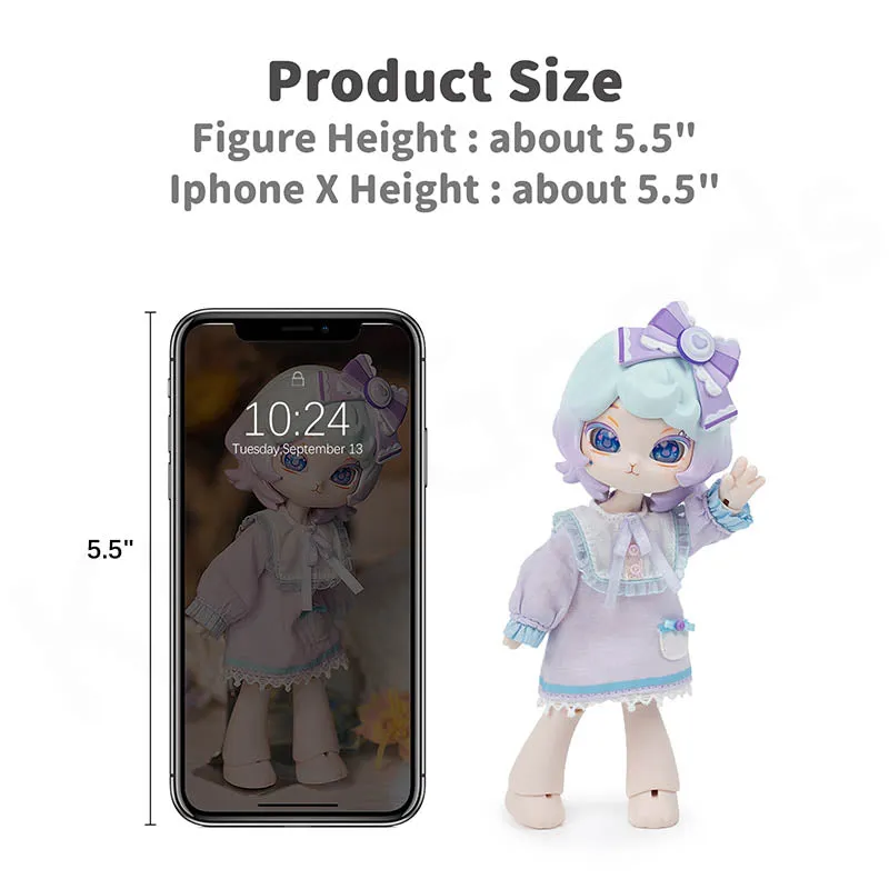 Bonnie The Starry Night Chapter Pajamas Series Action Figure BJD Blind Box