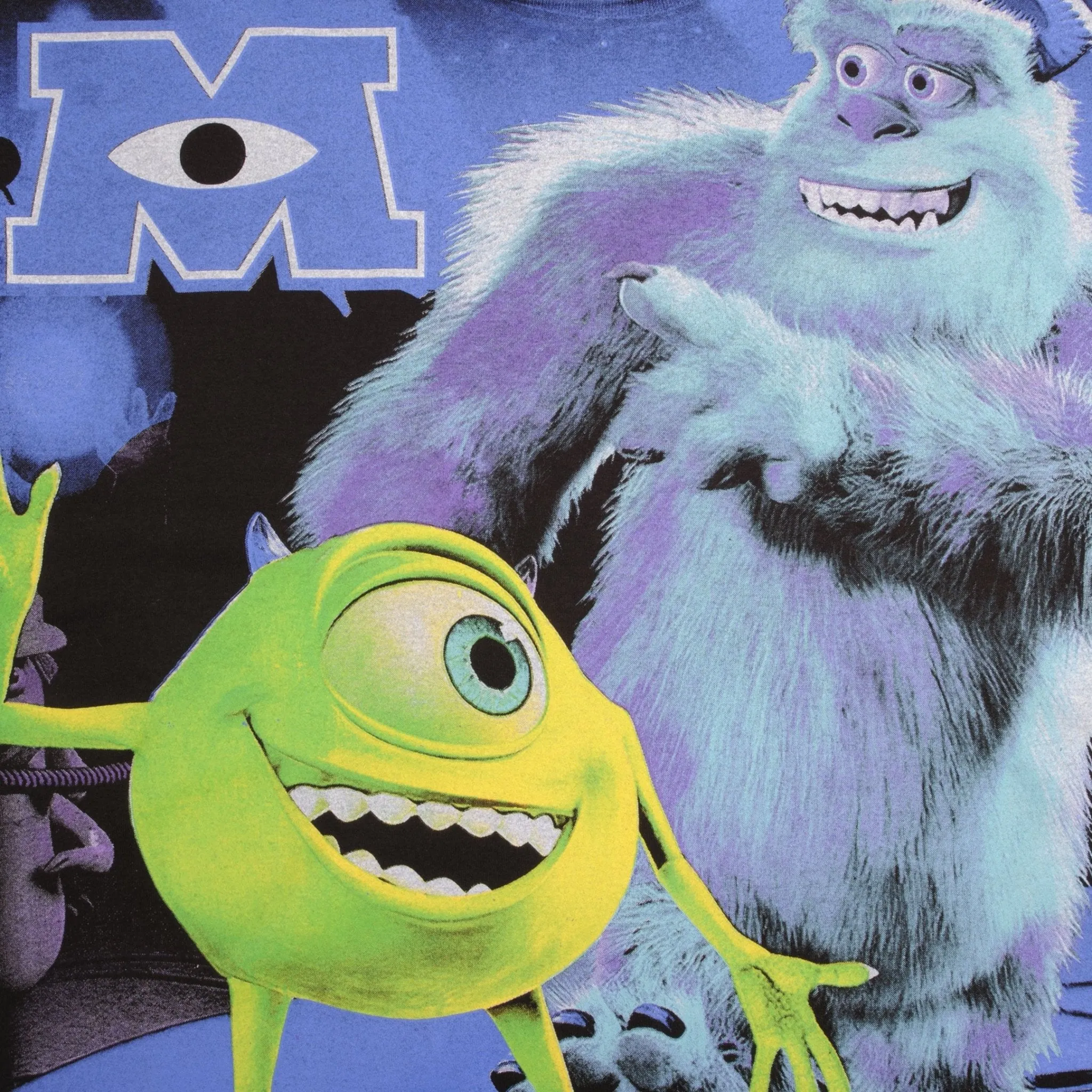 BOOTLEG ALL OVER PRINT MONSTER INC MIKE & SULLY TEE SHIRT SIZE XL