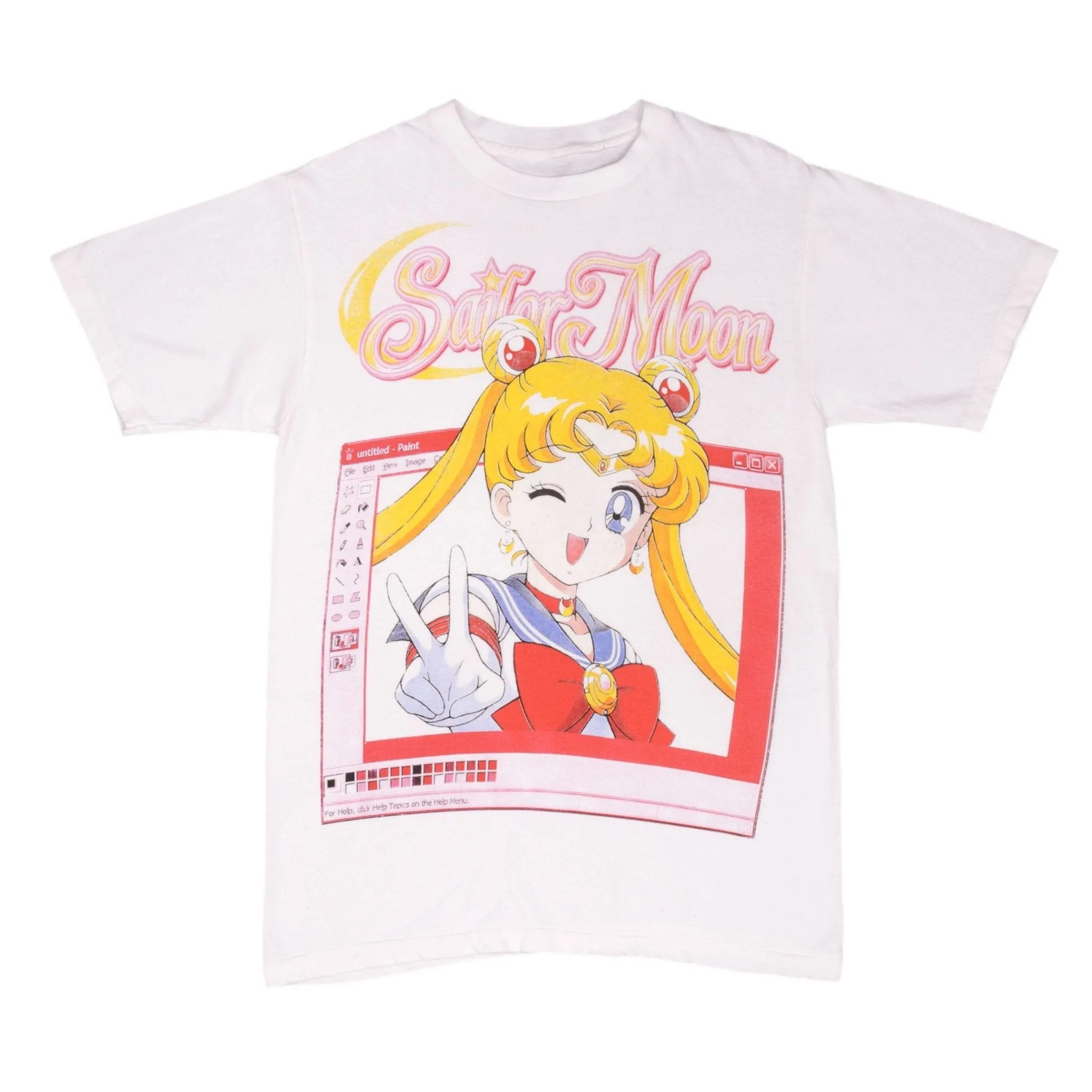 BOOTLEG SAILOR MOON TEE SHIRT SIZE MEDIUM SINGLE STITCH