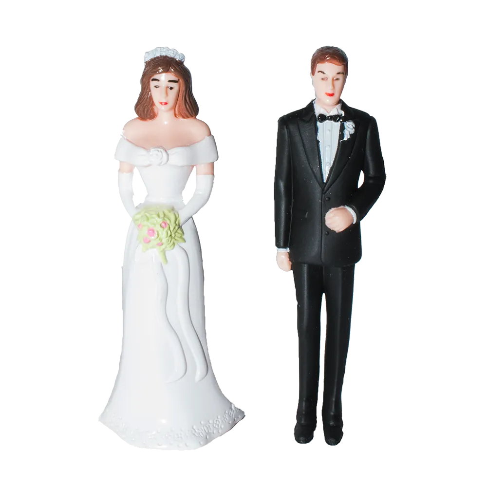 Bride and Groom Set - Caucasian