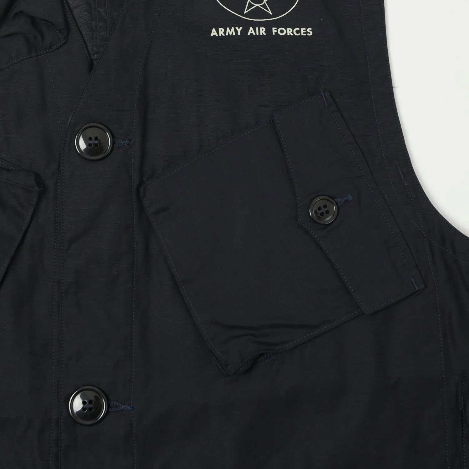 Buzz Rickson's Type C-1 Civilian Vest - Navy