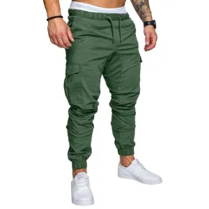 Casual Cotton Pants, leg pants, male