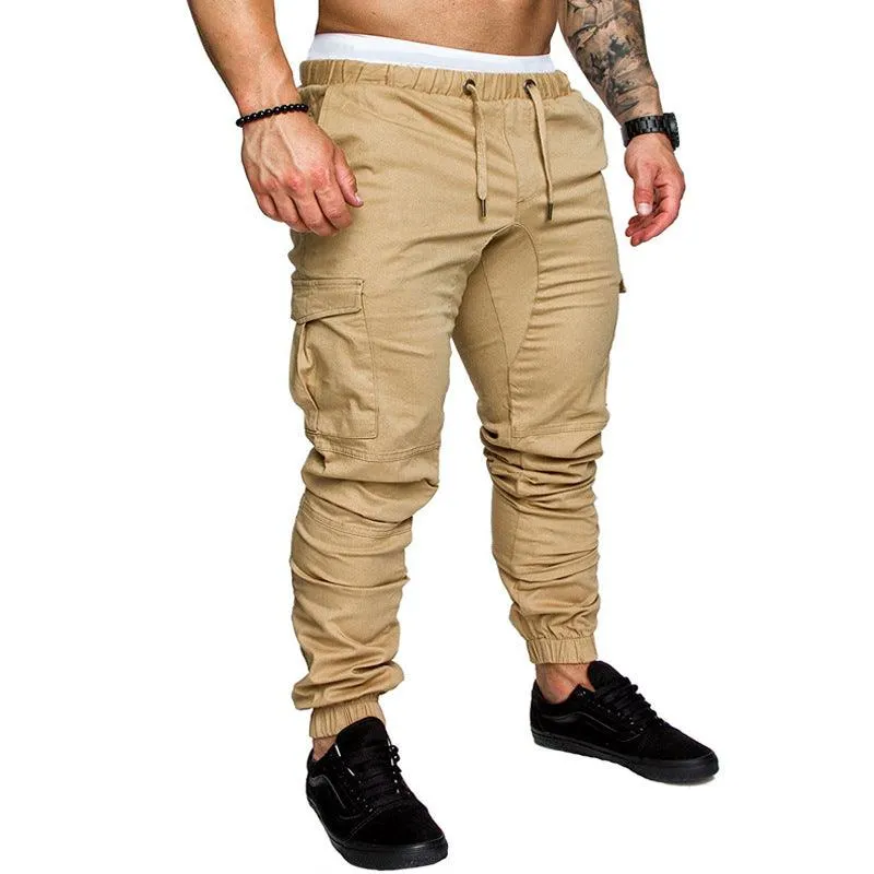 Casual Cotton Pants, leg pants, male