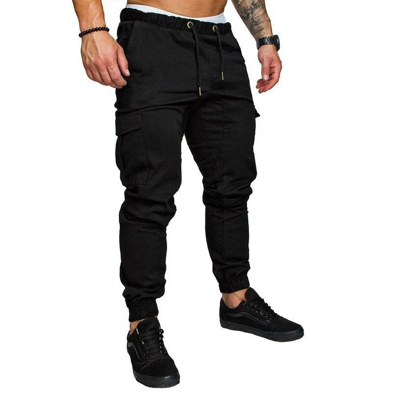 Casual Cotton Pants, leg pants, male