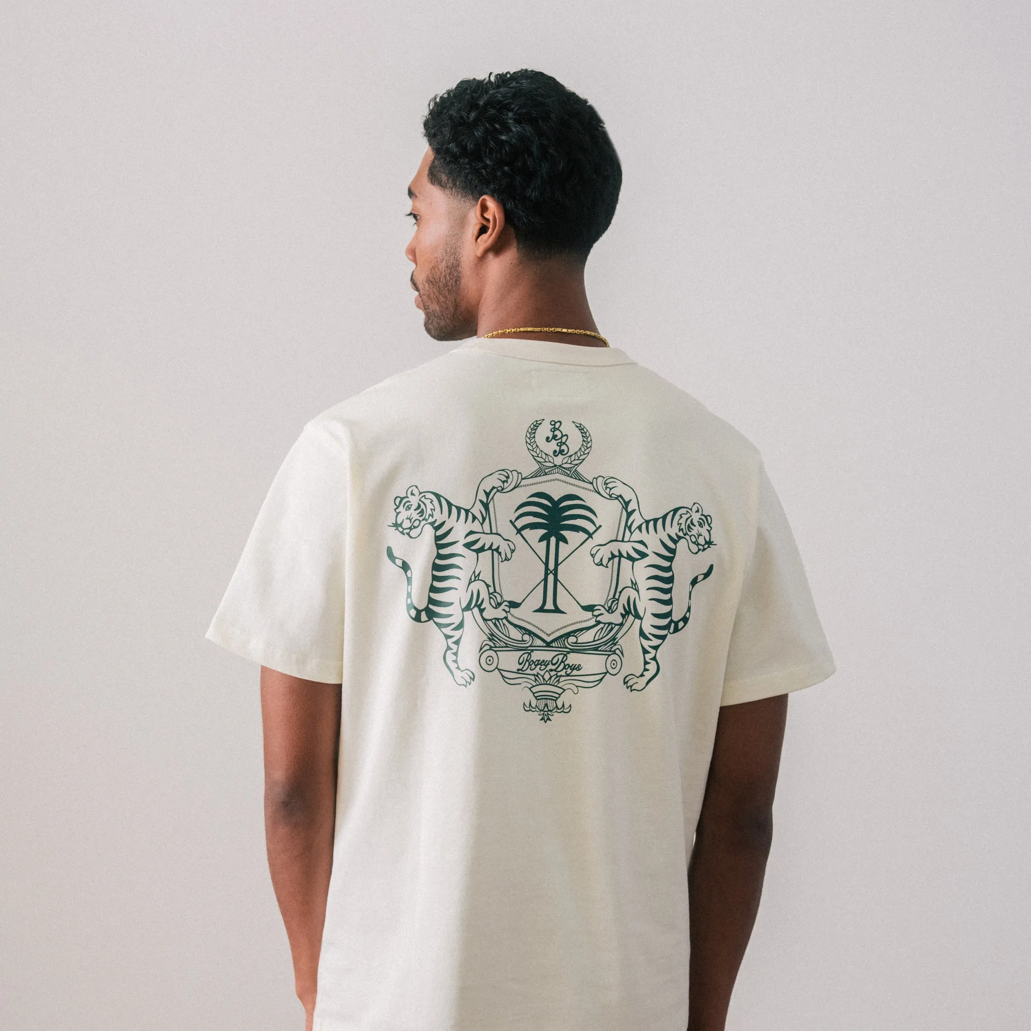 Classic Crest T-Shirt - Cream