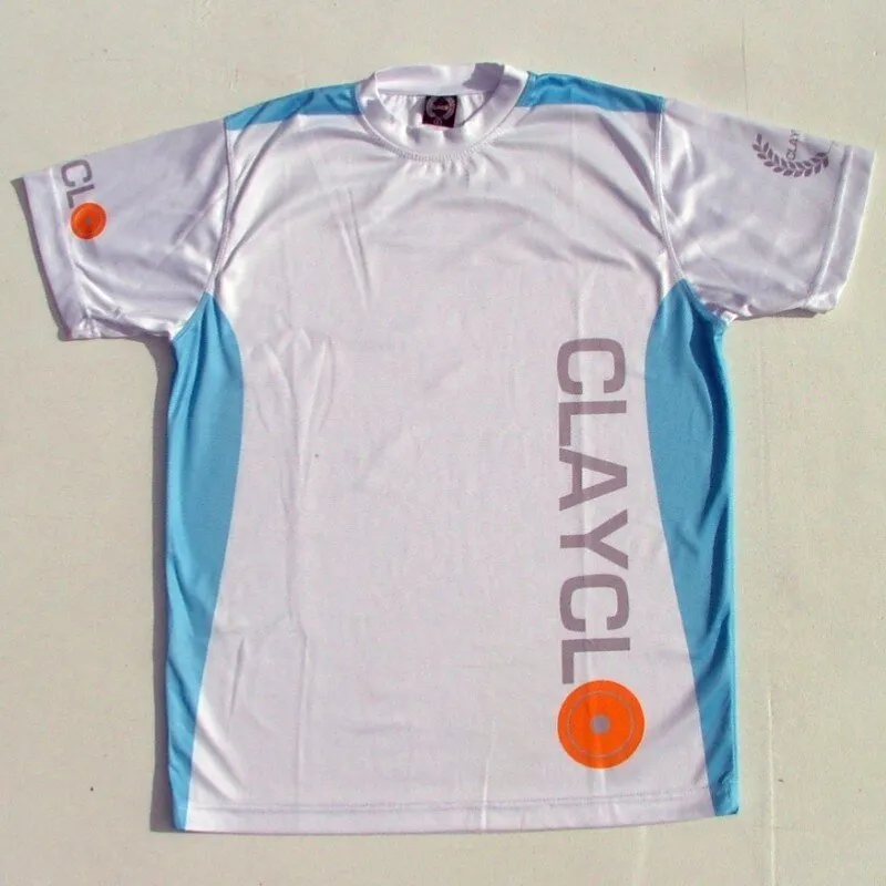 Clayclo Breathe Tec White/Sky Blue Medium