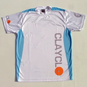 Clayclo Breathe Tec White/Sky Blue Medium