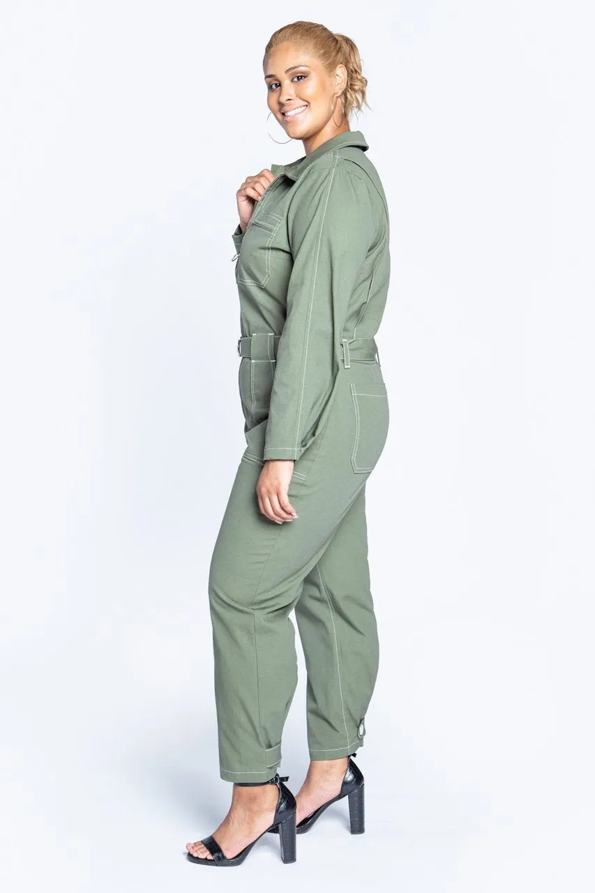 Closet Core - Blanca Flight Suit Sewing Pattern