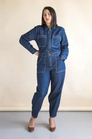 Closet Core - Blanca Flight Suit Sewing Pattern