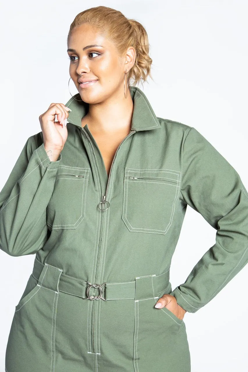 Closet Core - Blanca Flight Suit Sewing Pattern