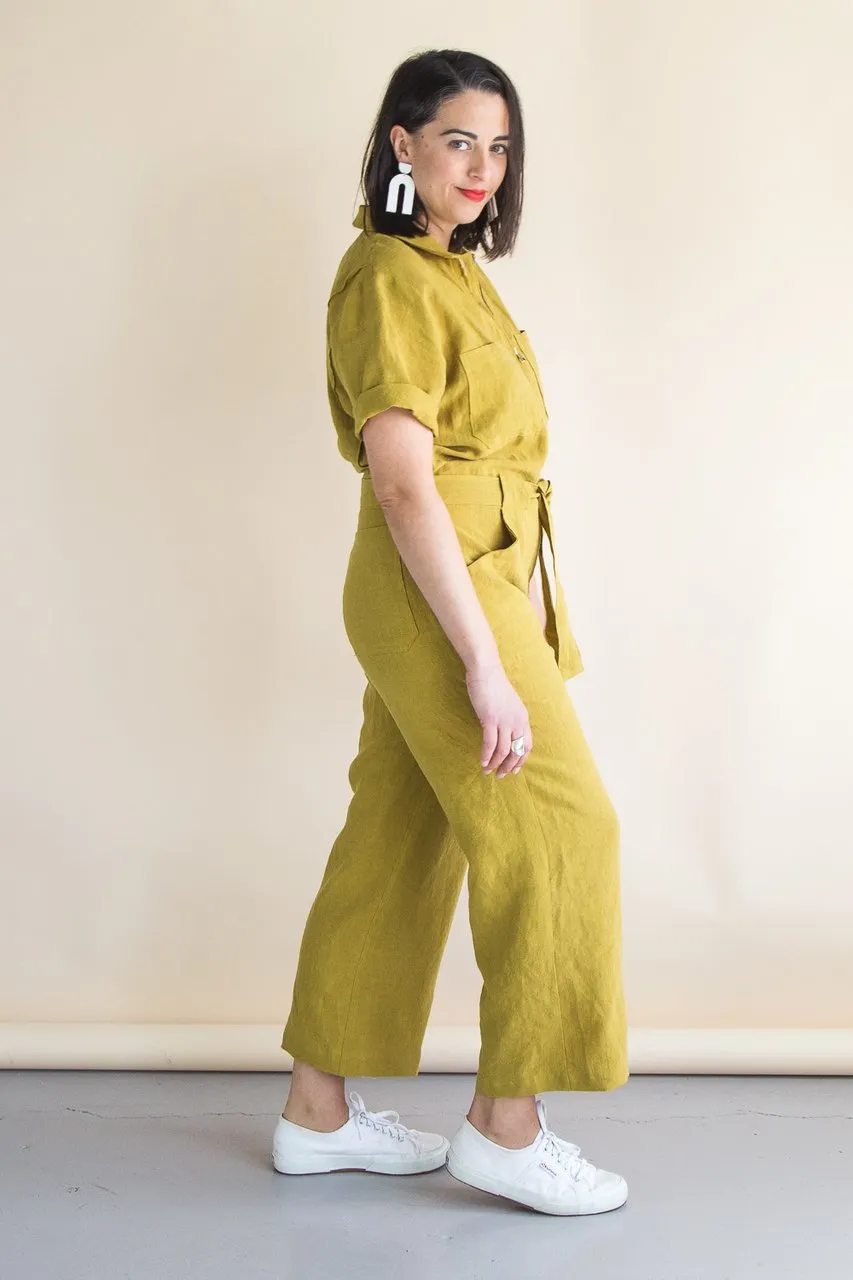 Closet Core - Blanca Flight Suit Sewing Pattern