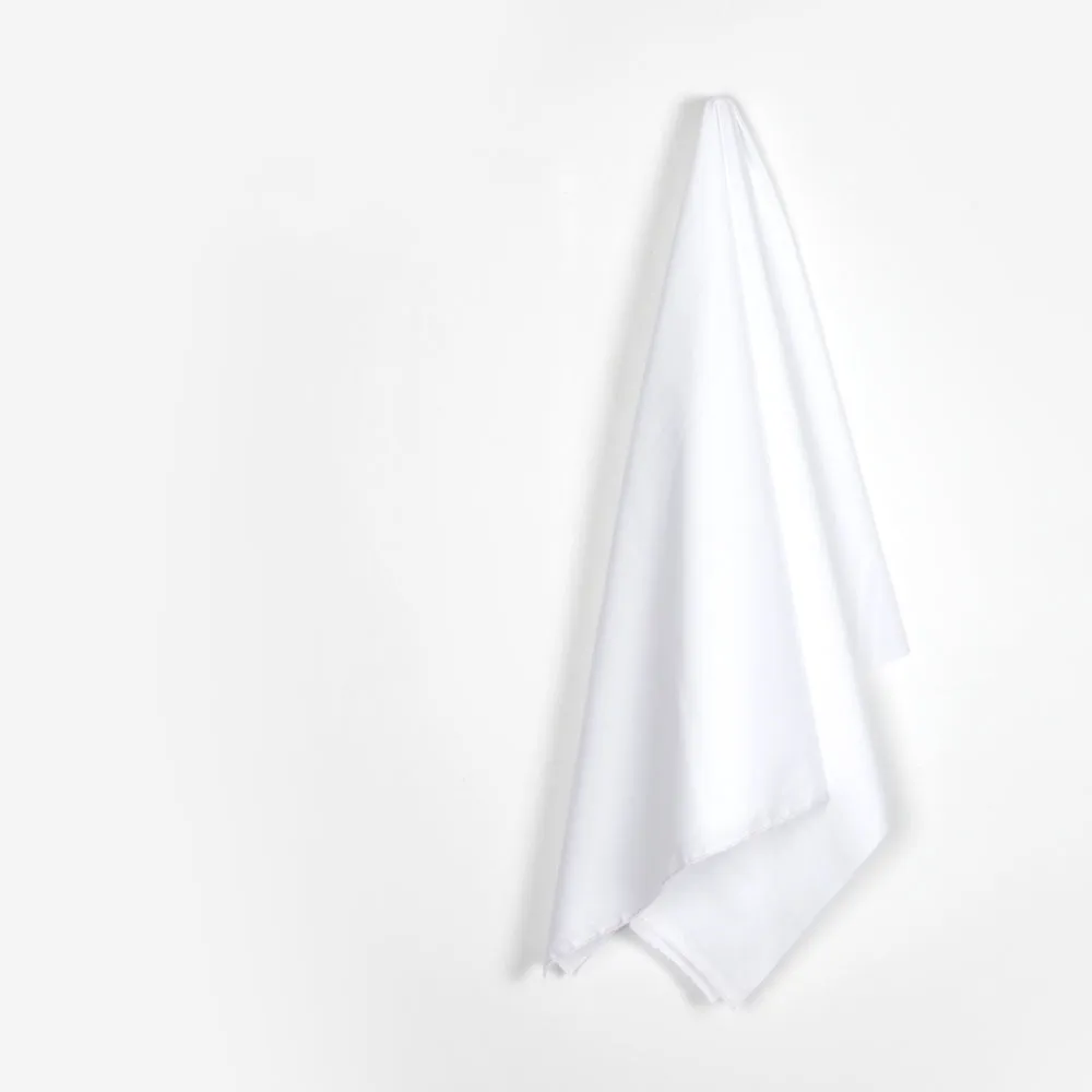 Cotton Poplin - White (remnant)