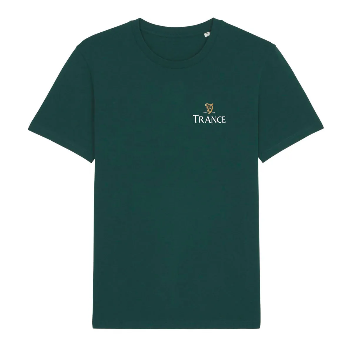 Crest Trance Harp - Tshirt - Black or Green