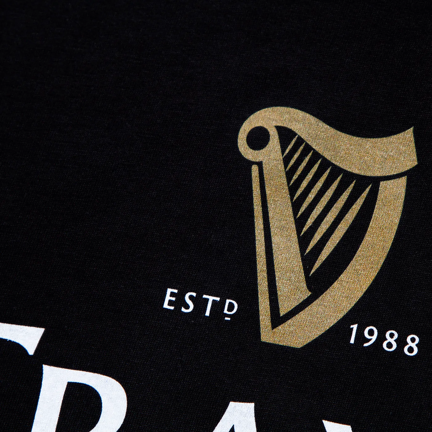 Crest Trance Harp - Tshirt - Black or Green