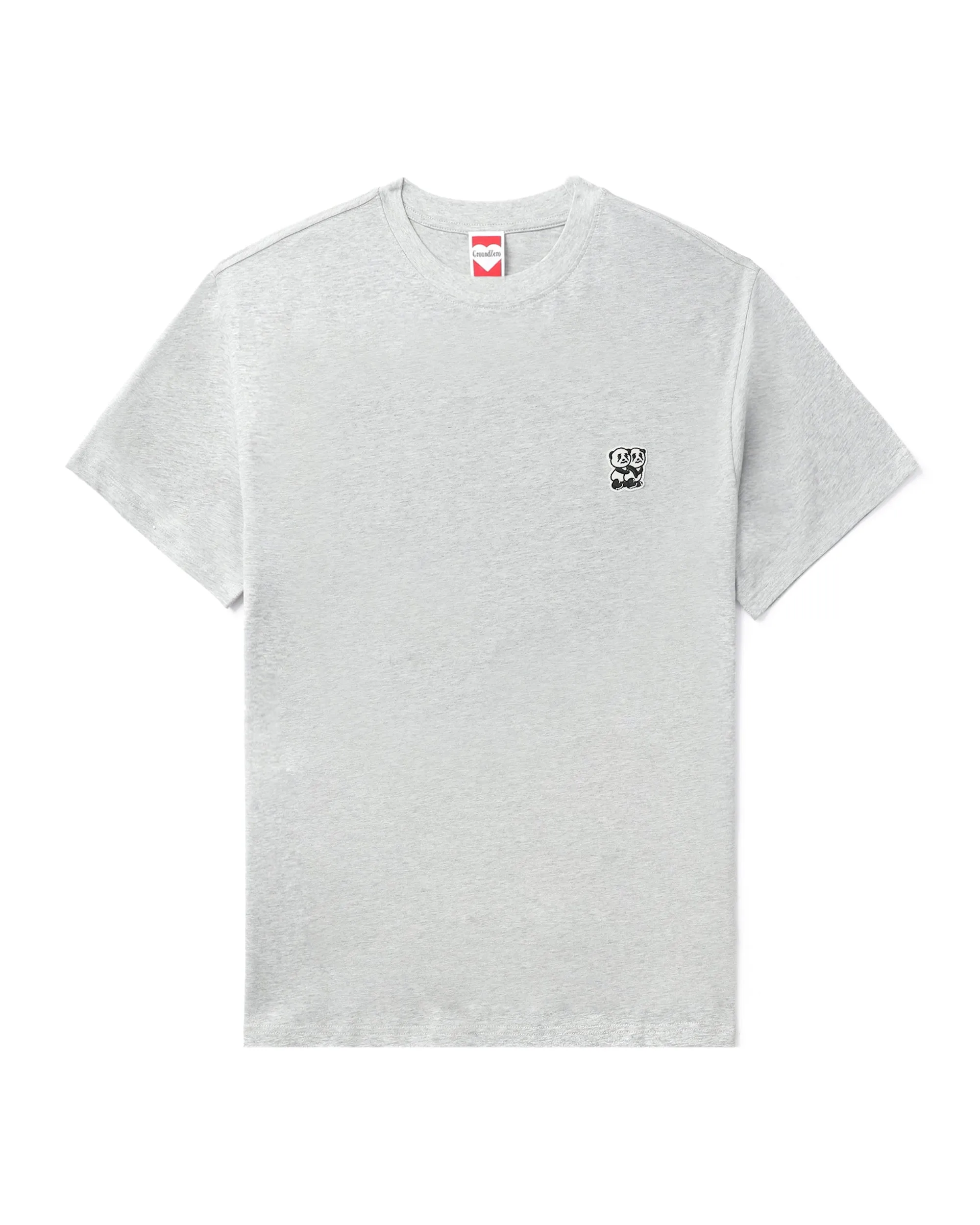 Crew Neck Patch T-shirt