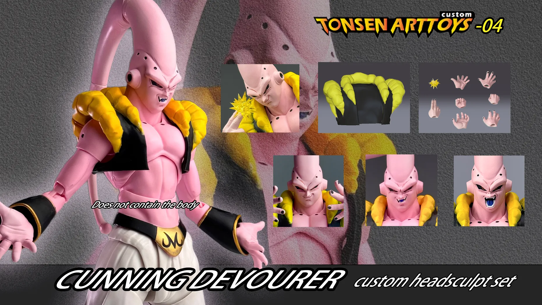 CUNNING DEVOURER HEADSCULPT SET- TONSEN ARTTOYS