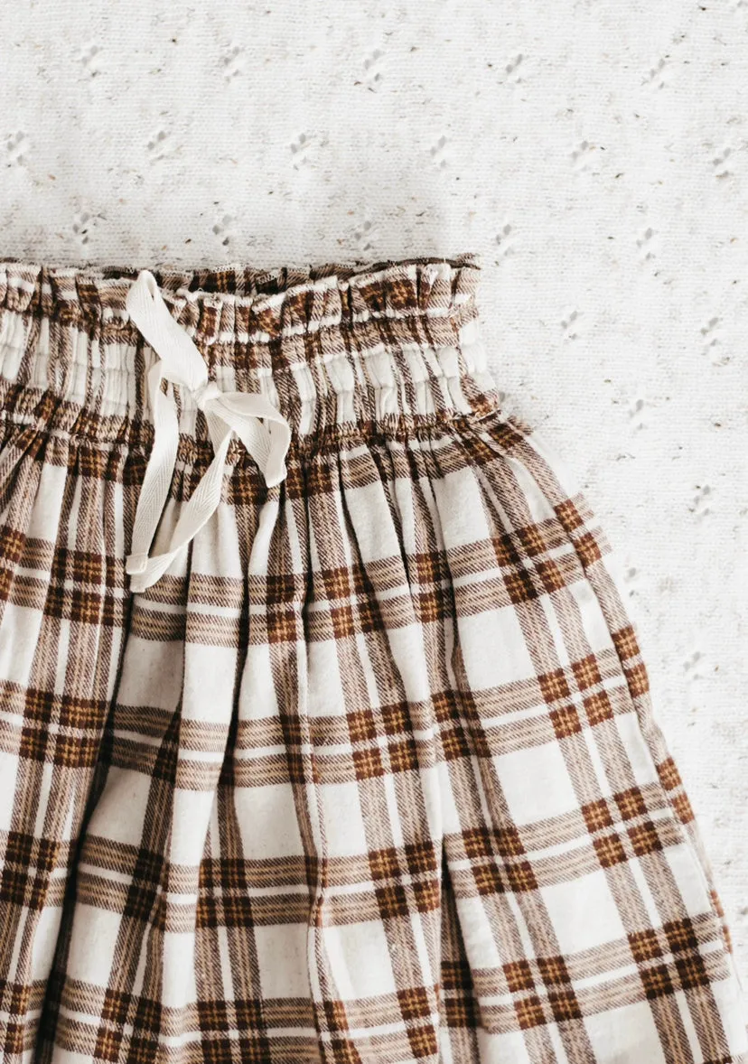 Daddy’s Little Love Plaid Skirt