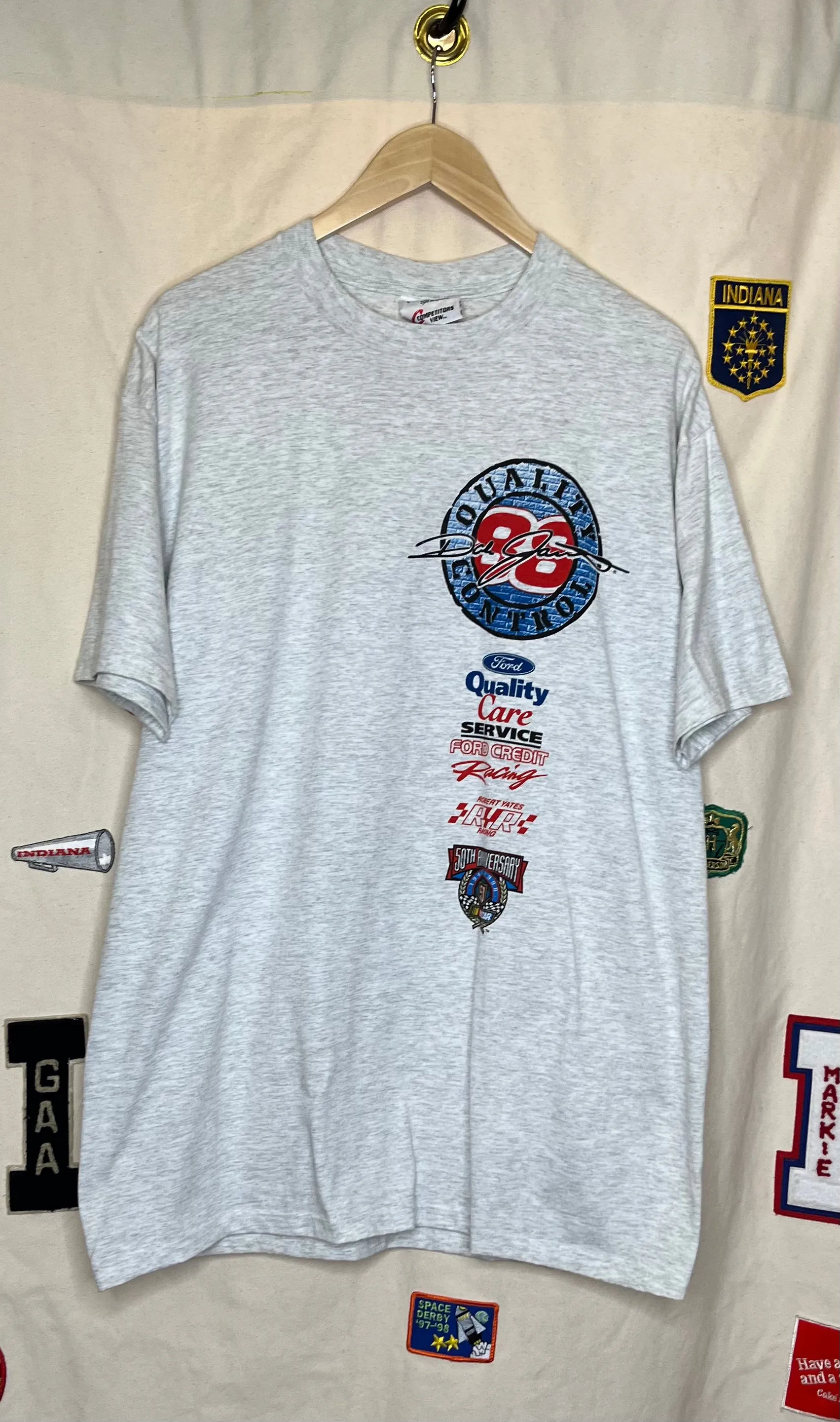 Dale Jarrett Ford Nascar T-Shirt: L