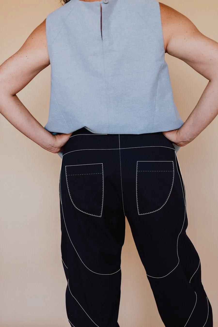 Darlow Pants Pattern - In The Folds