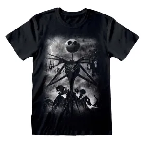 Disney Nightmare Before Christmas Stormy Skies T-Shirt